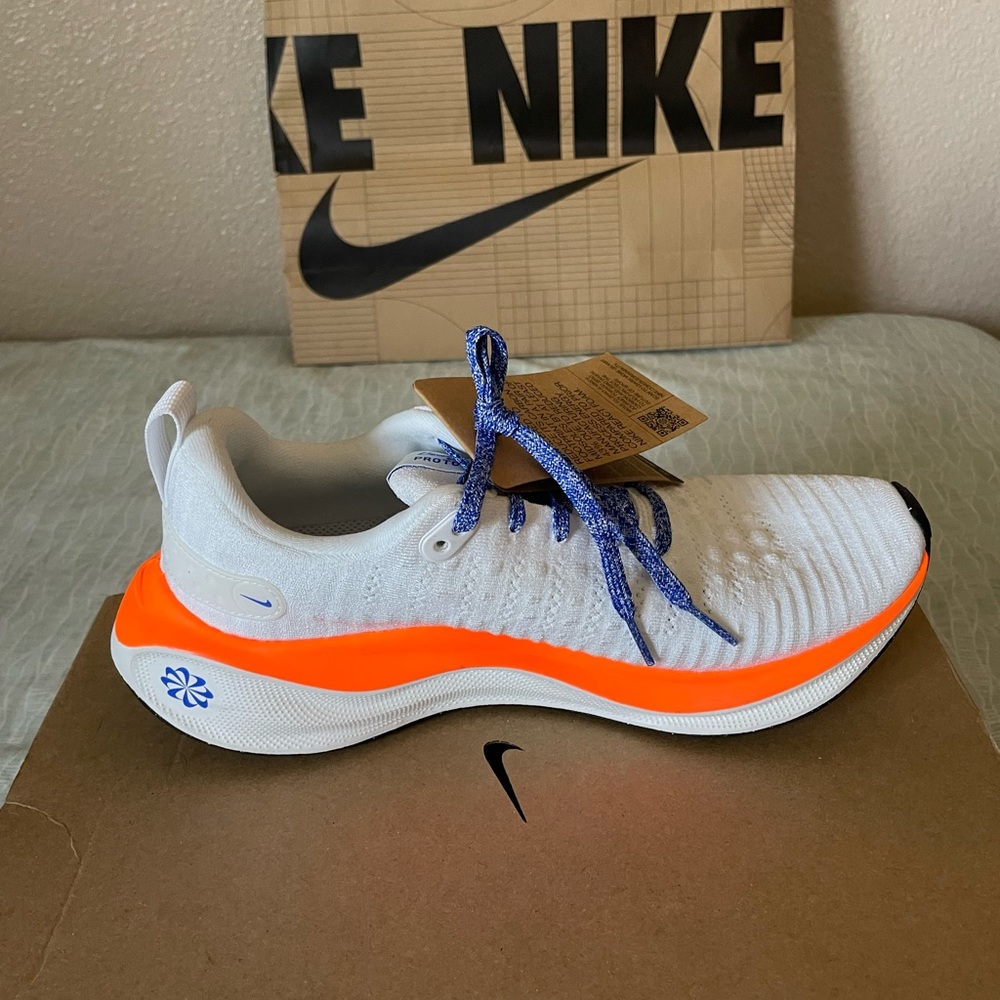 Nike React Bowerman Prototype White And Bright Or… - image 2